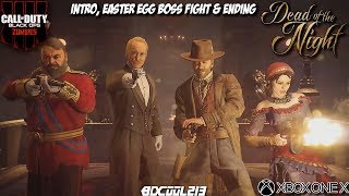 Call of Duty Black Ops 4 Zombies Dead of the Night Easter Egg Ending & Boss Fight Gameplay
