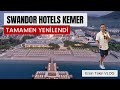 Tamamen yenilenen Swandor Kemer artık çok başka. Otelin yeni halini değerlendirmek. için izleyin.