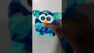 Hasbro Furby Boom Blue Aqua Waves Interactive Talking Toy 2012