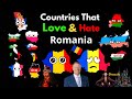 Countries That Love/Hate Romania