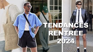 LES TENDANCES MODE HOMME DE LA RENTRÉE