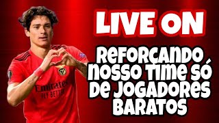 EFOOTBALL 22 - AO VIVO - REFORÇANDO NOSSO TIME DE JOGADORES BARATOS (PS5)
