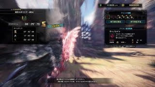 [MHW:i]闘技大会マスター級04　大剣ソロ　Sランク　06'25\