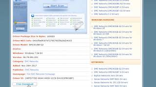 SMC Networks SMCWUSB-G2 Drivers for Windows 7 64 bit 56.74.991.251