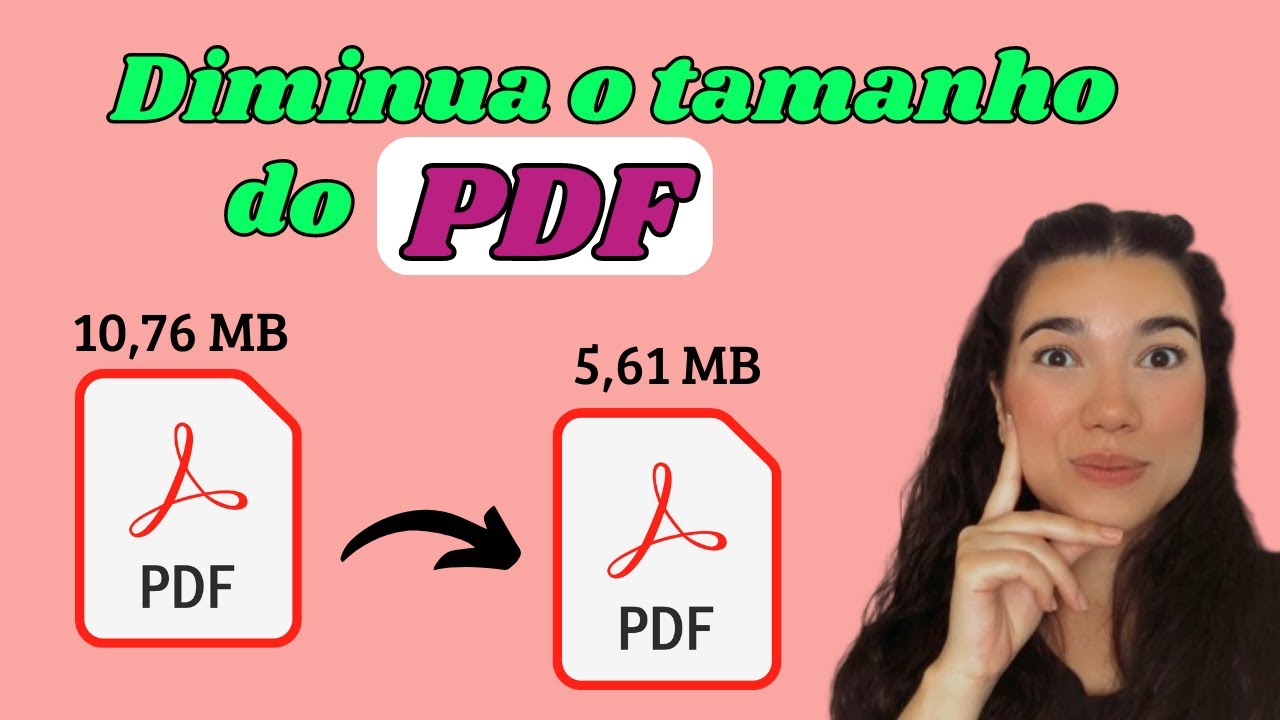 Como Diminuir O Tamanho Do PDF | Comprimir PDF | Online E Gratuito ...