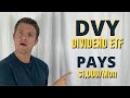 How Big Of A Paycheck Does DVY Pay || Dividend ETF