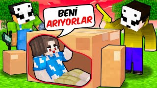 KENDİMİ KARGOLADIM 📦 EL-LICK'TEN KAÇTIM !! 🔥 - Minecraft