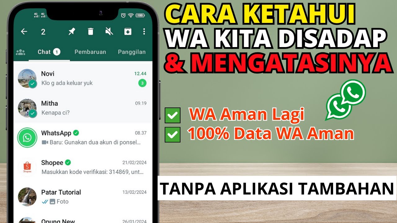 Cara Mengetahui WhatsApp Kita Disadap Dan Mengatasinya Tanpa Aplikasi ...