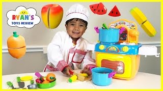 TOY CUTTING VELCRO FRUITS AND VEGETABLES