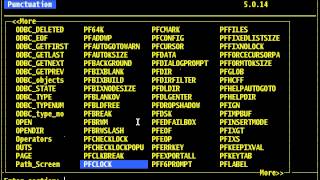 FilePro - Chapter 5 - Define Processing Finding Help from Screen