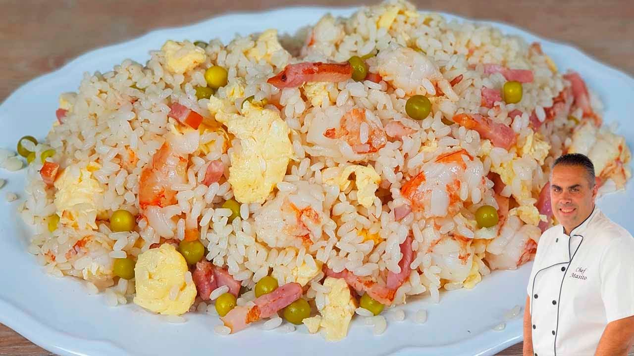 Arroz Tres Delicias. Receta Paso A Paso Del Arroz Mas Famoso Del ...