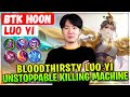 BloodThirsty Luo Yi, Hoon Unstoppable Killing Machine [ BTK Hoon ] kimchi man - Mobile Legends Build