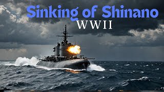 US Submarine vs Japanese Supercarrier | Sinking of Shinano