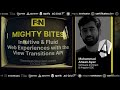 Frontend Nation 2025: Intuitive Web Experiences with the View Transitions API by Muhammad Ahsan Ayaz