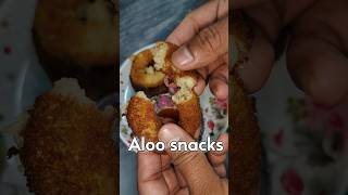 10 Minute Recipe | Potato Snacks Tea Time Recipe | Evening Snacks| Crispy Potato ring Recipe #Shorts