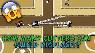 Mini Militia How Many Cutters Can A SHIELD DISPLACE ? | Da2 Mini Militia Weird Questions #1