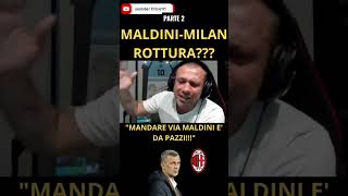 Cassano e Vieri furiosi contro il Milan cacciato via Maldini #maldini #bobotv #cassano #adani #vieri