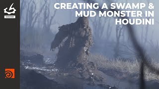 Creating a Swamp \u0026 Mud Monster in Houdini with David Silberbauer