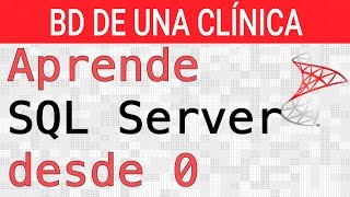 SQL Server - Base de datos de una clínica