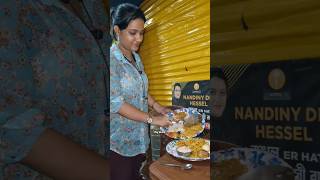 নন্দিনী দি Unlimited বিরিয়ানি খাইয়ে কি চাইলো এটা? #food #streetfood #biriyani