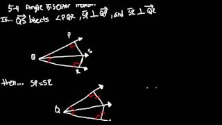 Chapter 5 Section 2 Perpindicular and Angle Bisectors