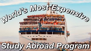 how I was able to afford the WORLD'S MOST EXPENSIVE study abroad program | SEMESTER AT SEA