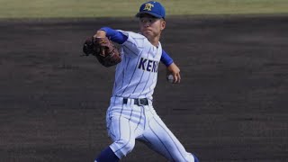 甲子園　選抜Ｖ腕　健大高崎　佐藤龍月　　春季高校野球関東大会　準々決勝　健大高崎　対　常総学院（2024年5月21日　上毛新聞敷島球場）