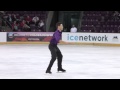 2015 ISU Jr. Grand Prix - Colorado Springs Men Free Skate Artem TSOGLIN ISR