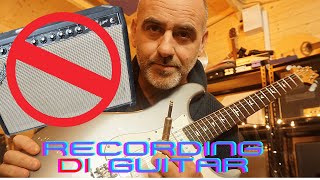 How to Record DI Guitar Sounds