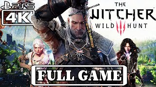 The Witcher 3: Wild Hunt PS5 (4K) - Full Game Walkthrough [4K Raytracing]