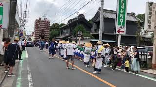 久喜提灯祭り新ん二提灯山車曳き回し20180712