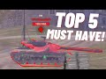 MUST HAVE! TOP 5 STRONGEST PREMIUM TANKS AT TIER 8!