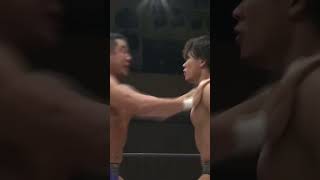 遠藤哲哉、永田裕志にビンタ！ #shorts