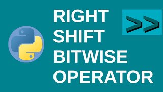 Right Shift Bitwise Operator - Python | Python Tutorial For Beginners |Advance Python| CodeWithRonny