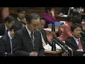 h26.03.10 参議院 予算委員会 新党改革 平野達男の質疑