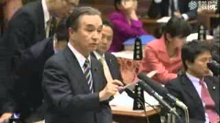 H26.03.10 参議院 予算委員会 新党改革 平野達男の質疑