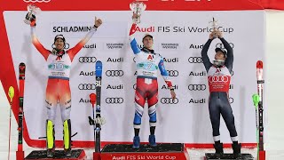 Men's Slalom - Award Ceremony - Schladming AUT - 2023