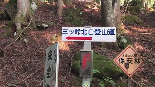 2023 7/10 宝鉱山～三つ峠「御巣鷹山」北口登山道