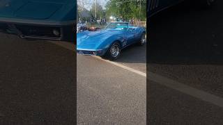 Sky Blue 1969 Corvette Stingray Convertible!! with the matching blue interior 💙 Chevy What happened?