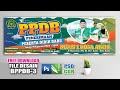 DESAIN SPANDUK PPDB Penerimaan Peserta Didik Baru 2024-2025 - COREL DRAW PHOTOSHOP (FREE CDR - PSD)