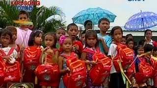 24Oras: Mahigit 1,800 bata sa Mansalay, Oriental Mindoro, nabigyan ng bagong school supplies