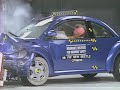 1998 volkswagen new beetle moderate overlap iihs crash test