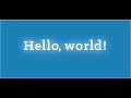 Using C++ to display Hello World in vscode .