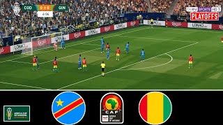 Dr Congo vs Guinée (3-1) |  Coupe d'Afrique des Nations 2024 | Pes 21 Gameplay
