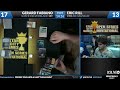 scginvi legacy semifinals gerard fabiano vs eric rill