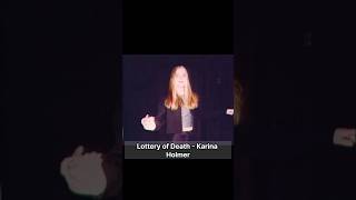 Lottery of Death - Karina Holmer