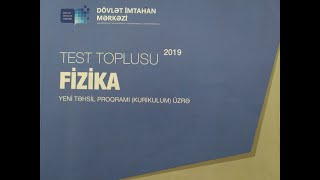 Fizika I hissə test toplusu || Orta sürət. Hərəkətin nisbiliyi.