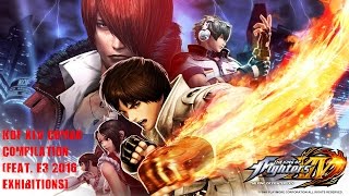 KOF XIV Combo Compilation (feat. E3 2016 Exhibitions)