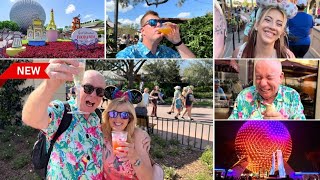 FLORIDA DISNEY VLOG: Drinking around the WORLD at Epcot- YOU MUST DO THIS! Food & Wine Festival 😂 🇺🇸