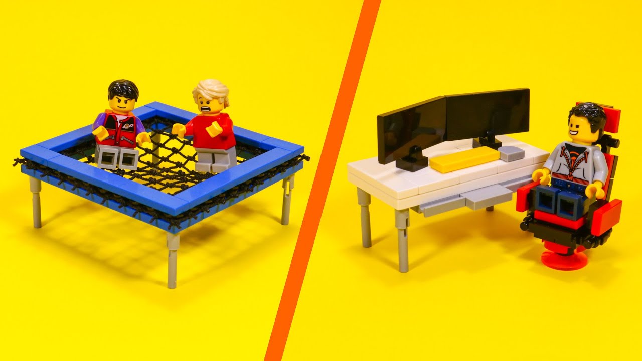 10 SUPER COOL And EASY LEGO Ideas - YouTube